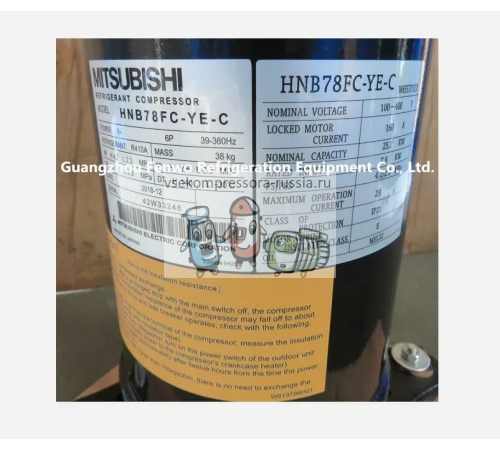 Спиральный компрессор Mitsubishi Electric HNB78FC-YE0C