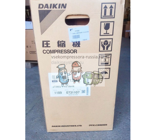 Компрессор DAIKIN 2112543 SCROLL COMPRESSOR 2,20 kW JT90G-P4V1N@K